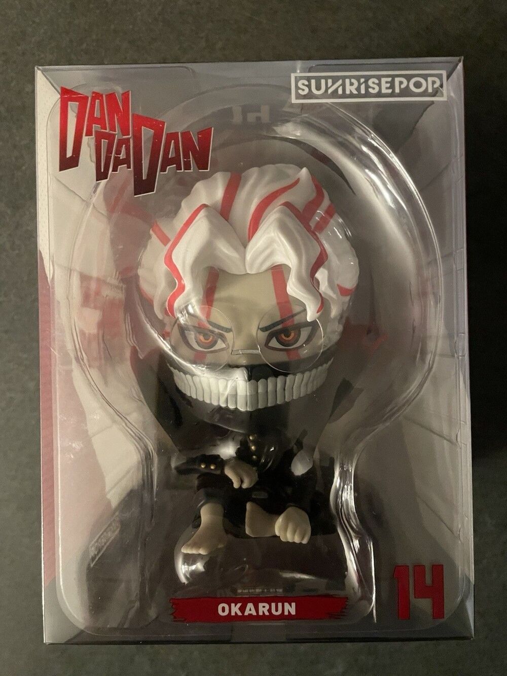SunrisePop! DAN DA DAN FigureSIT - Transformed Okarun 14 Figure RARE SEALED